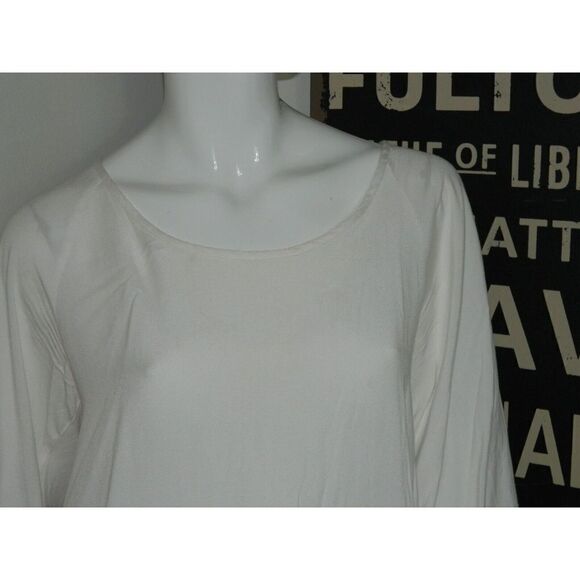 Sundress Brand Dress Cover Up Size XS/S White‎ Pink Tassels Ruffle Sleeve - Picture 4 of 11